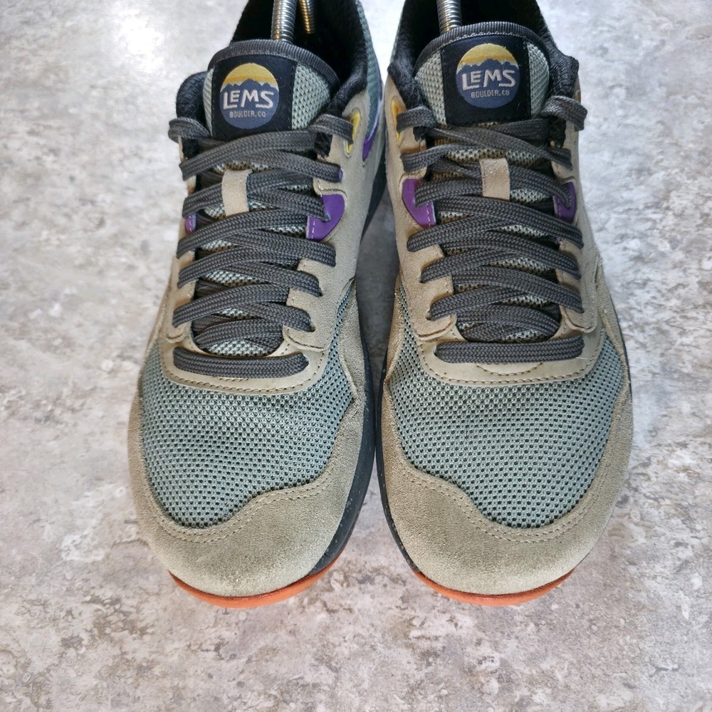 Lems Trailhead Shoes Mens 9.5 Mercury Sunset Hiking Trail Sneakers Lace Up - Picture 5 of 9
